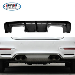 G82 Rear Lip Diffuser Stick on For BMW G80 G82 G83 M3 M4 OEM Style Dry Carbon Fiber Rear Bumper Diffuser