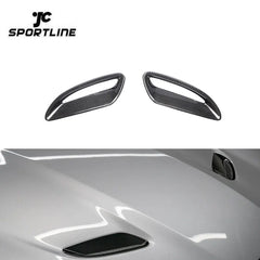 Dry Carbon Fiber F-Type Engine Hood Vents for Jaguar F-Type X152 Base Coupe 2-Door 2021-2022