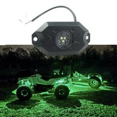 Wholesale 9w Amber Green Blue Red White Single Color Led Rock Light For Jeep Offroad Truck