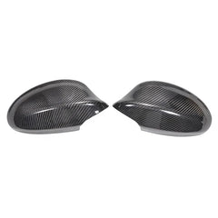 Real Carbon Fiber Mirror Cover E90 Replacement Rearview Mirror Cover For BMW 3 Series E90 Pre-LCI 2005-2008