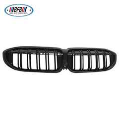 Real Carbon Fiber Front Bumper Grille Dual Slats Front Grill for BMW 3 Series M340i G20 G21 2019up