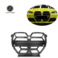 M3 G80 Car Grille CSL Style Carbon Fiber Front Bumper Grille Nose Trim For BMW G80 M3 G82 M4