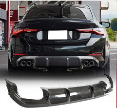 Carbon Fiber Rear Bumper Lip Splitter for BMW G26 440i Gran Coupe M Sport 2021 - 2023