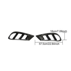 For Benz CLS W218 sport Carbon Fiber Front Bumper Air Vent