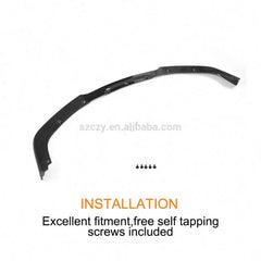 IS250 IS300 JC Style Carbon Fiber Front Bumper Lip for Lexus IS250 Base Sedan 4-Door 11-12