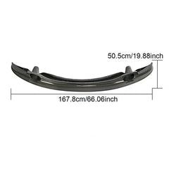 Modify Luxury 3Series GT Style Carbon Fiber Car Front Lip for BMW E92 M3 2009-2013