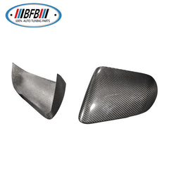 Dry Carbon Mirror Cover For Ford Mustang RearView Mirror Cover with Tuning Light  America Model 2015-2022