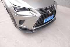 Dry Carbon Fiber Front Eyebrows Trim in Headlight Carbon Eyelips For Lexus NX200 2015-2017