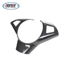 For 5 Series E60 M5 Carbon Fiber Steering Wheel Moulding  Cover Trims Accessories