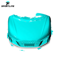 2023 Facelift New R8 Front Splitter Lower Lip Dry Carbon for Audi R8 V10 GT Performance Coupe 2-Door