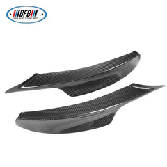 Real Full Dry Carbon Fiber Front Flaps For BMW 3 Series E90 M-Tech LCI 2009-2012