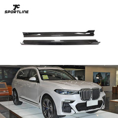 Carbon Fiber G07 Side Skirts for BMW X7 M-SPORT 4-Door 2019-2023