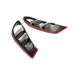 For Benz CLS W218 sport Carbon Fiber Front Bumper Air Vent