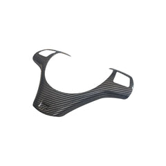 High Fitment For bmw 3 Series E92 Add On Real Dry Carbon Steering Wheel Moulding  Cover Trims Accessories 2006-2013