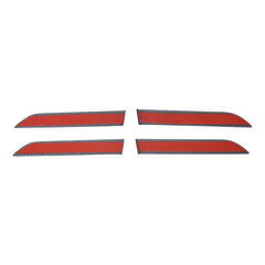 100% Real Carbon Fiber Exterior Door Handle Covers - For Tesla Model X - Modification Accessories Decoration