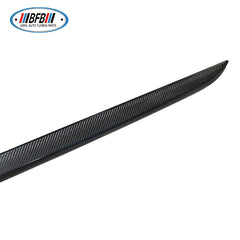 100% Real Carbon Fiber Rear Trunk Trim - For Tesla Model X - Tailgate Bright Strip Modification