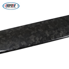 100% Real Carbon Fiber Dashboard Panel Cover - For Tesla Model 3 Y - Marble Forged Pattern