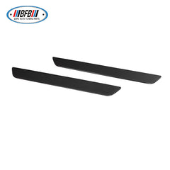 100% Real Carbon Fiber Door Sill Trim - For Tesla Model 3 - Carbon Fiber Welcome Pedal Protector Shell Carbon Fiber Sticker