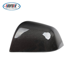 100% Real Carbon Fiber Mirror Cover for Rearview Mirror - For Tesla Model Y - Carbon Fiber Mirror Shell