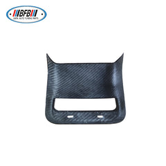 100% Real Carbon Fiber Rear Seat Air Vent Cover - For Tesla New Model 3 Y - Forged Pattern Type-C Port