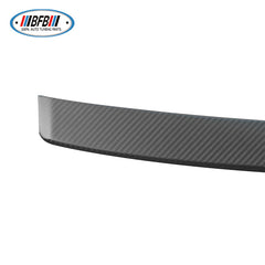 100% Real Carbon Fiber Matte Front Lip Mesh Trim Frame for 14-21 Tesla Model S - Carbon Fiber Mesh Grille Strip