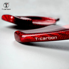 T-carbon Car Steering Wheel Paddle Shift For Audi R8 RS3 RS5 RS4 TT RS Carbon Fiber Paddle Shifter Extension