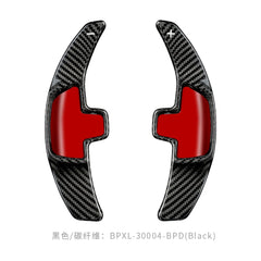 T-carbon Carbon Fiber Steering Wheel Extension Paddle Shift For Mercedes Benz AMG A45 C63 CLA45 GLE GLA CLS GLS W205 W213