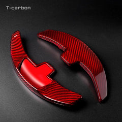 T-carbon Carbon Fiber Steering Wheel Extension Paddle Shift For Mercedes Benz AMG A45 C63 CLA45 GLE GLA CLS GLS W205 W213