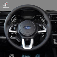 T-carbon Carbon Fiber Steering Wheel Extension Paddle Shift For Subaru Forester SJ BRZ XV Outback Legacy For Toyota GT86 FR-S