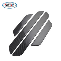 Dry Carbon Fiber Front Door Sill Scuff Plate Cover For Tesla Model 3 2017-2021